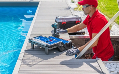 Reparación de averías en piscina